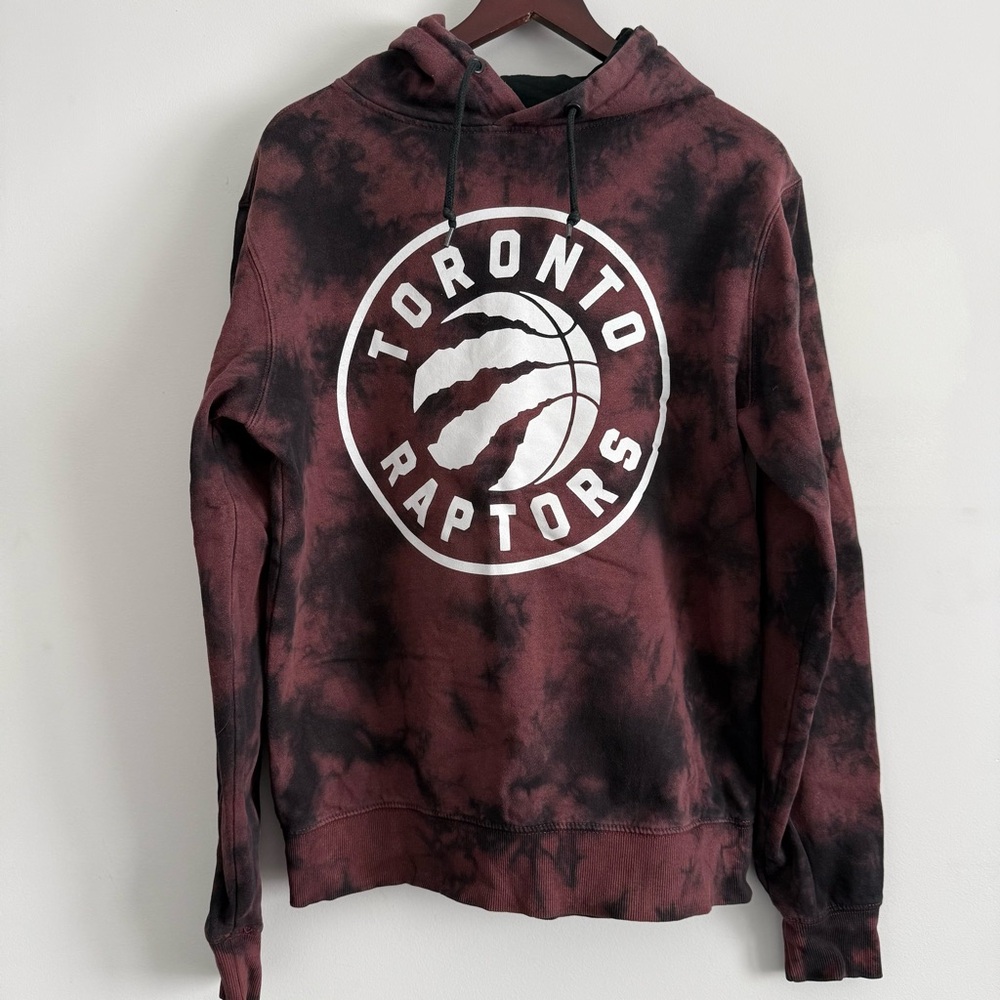 NBA Toronto Raptors Black and Red Hoodie